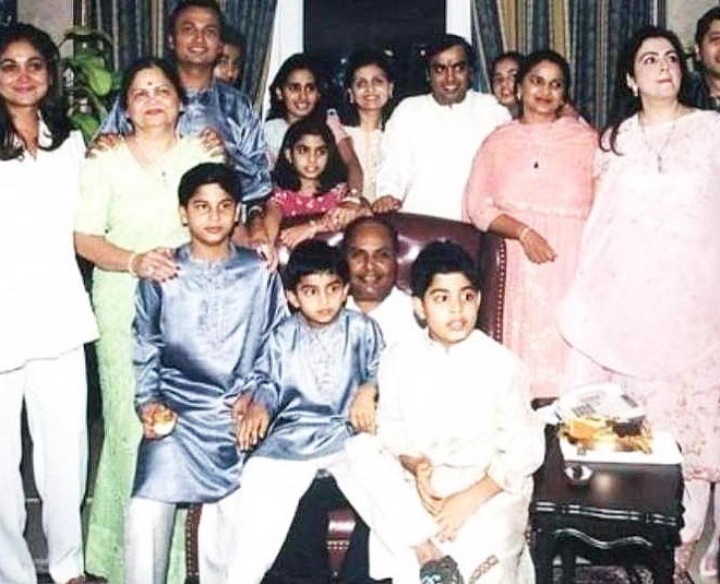 ambani childhood pictures three