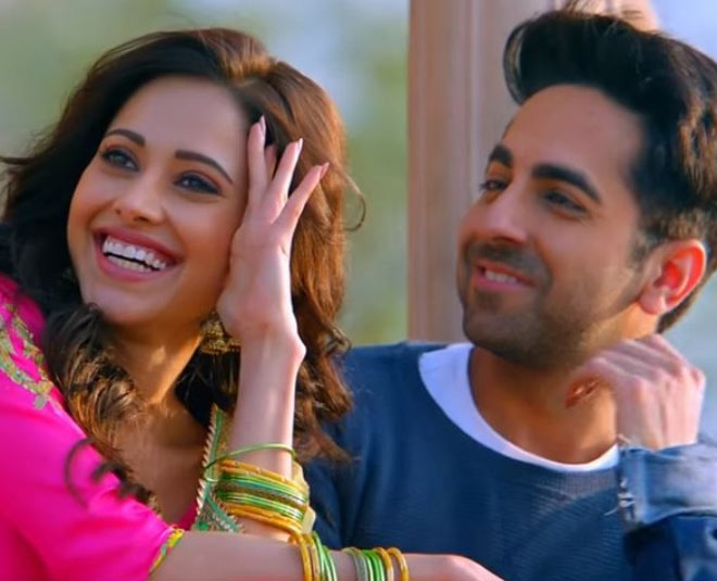 ayushmann khurana with nushrat bharucha inside 