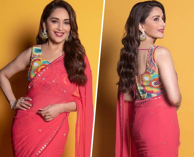 bollywood style blouse designs for karva chauth 