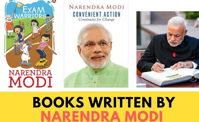 नरेंद्र मोदी द्वारा लिखी गई पुस्तक का क्या नाम है ? books of narendra modi