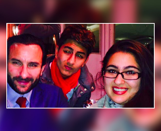 childhood fat pictures of sara ali khan