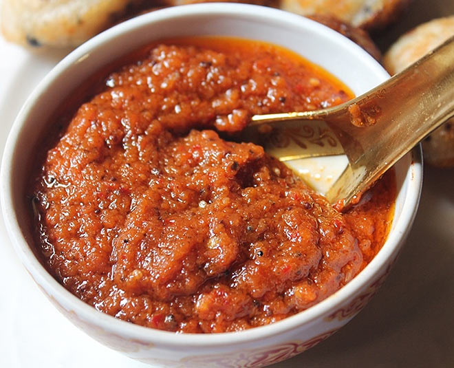 chutney with achar inside 
