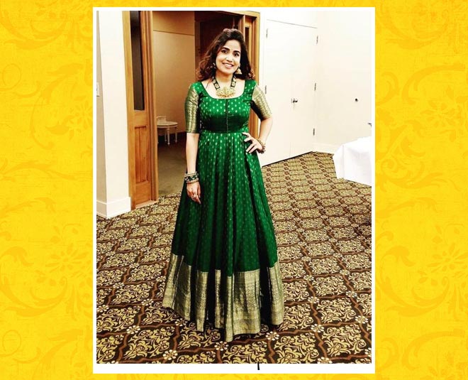 designer lehengas from old sarees with these ideas inside 