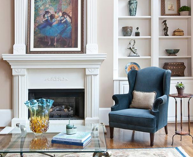 ideas to decorate  fireplace in your home inside 