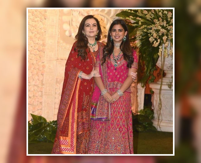 mukesh ambani daughter lehenga