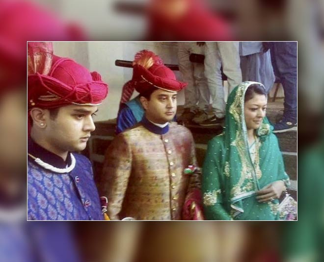 jyotiraditya scindia family son