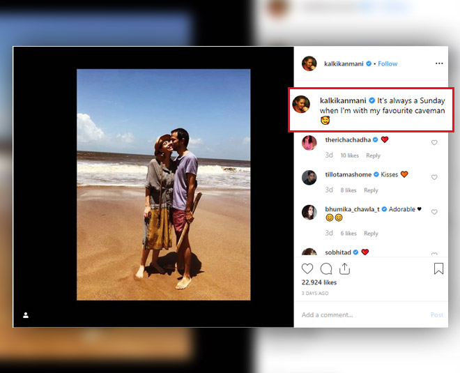 kalki kanmani romance with boyfriend inside 