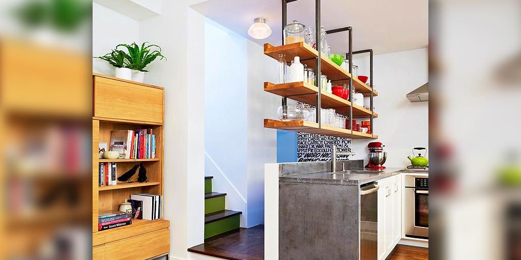 Creative Ways To Use Hanging Shelves In Kitchenअपने किचन को बनाएं