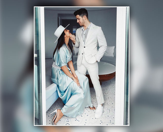 nick jonas priyanka chopra look fabulous inside 
