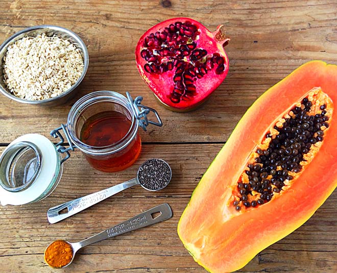 papaya face packs four