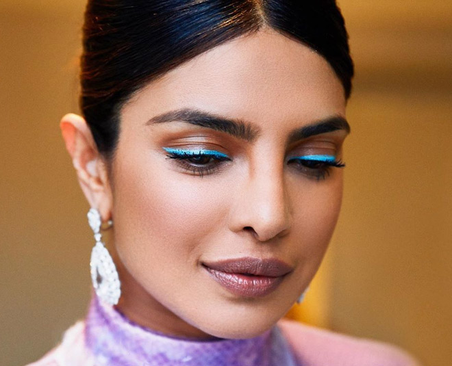 प्रियंका चोपड़ा का फिरोज़ी लव priyanka chopra eyeliner
