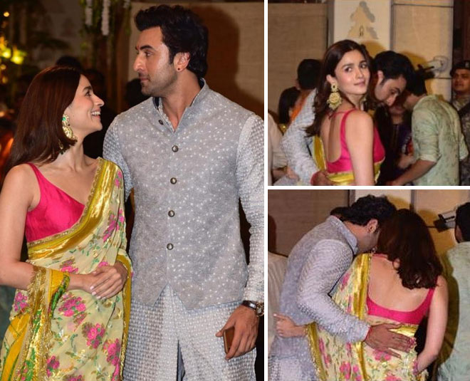 Ranbir Kapoor And Alia Bhatt Were All Smiles At Ambani's Ganesh Chaturthi  Celebration | HerZindagi