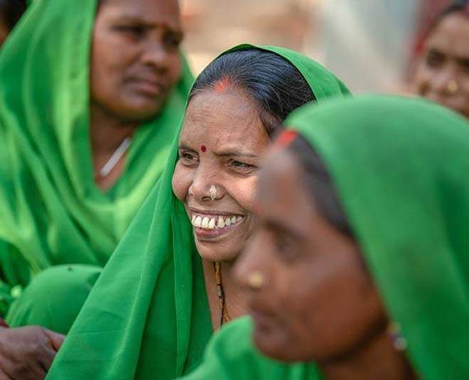 women powerment initiative near varanasi inside 
