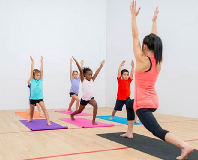 yoga for children fitness inside 