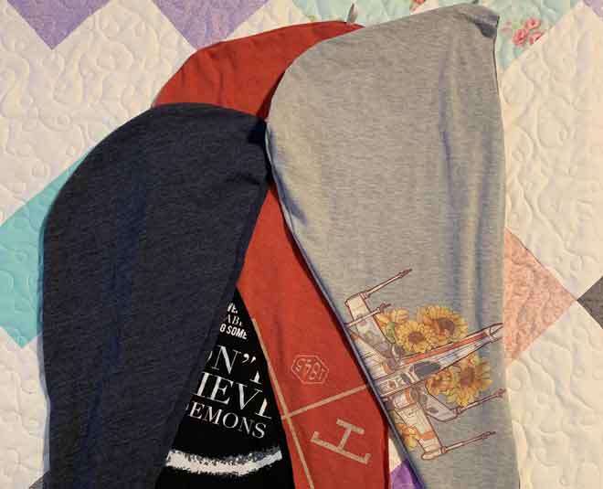 amazing use of old t shirt Inside