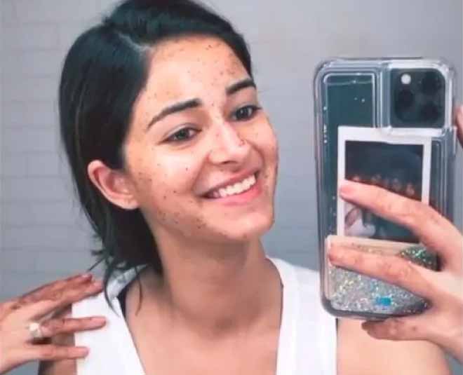 ananya pandey glowing Inside