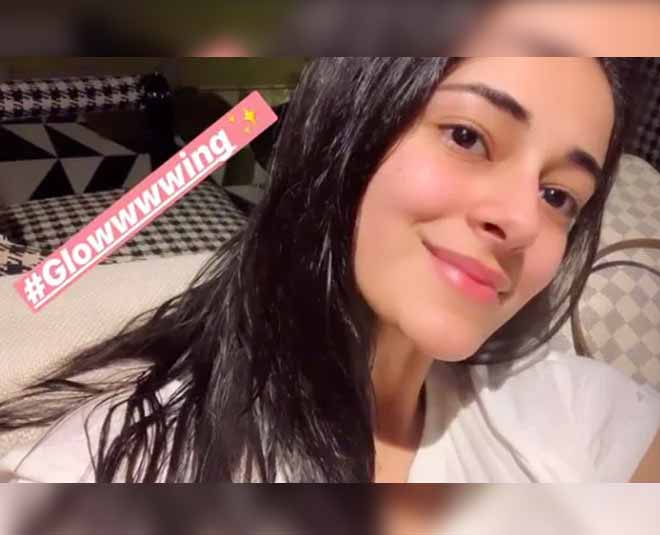 ananya pandey glowing Inside