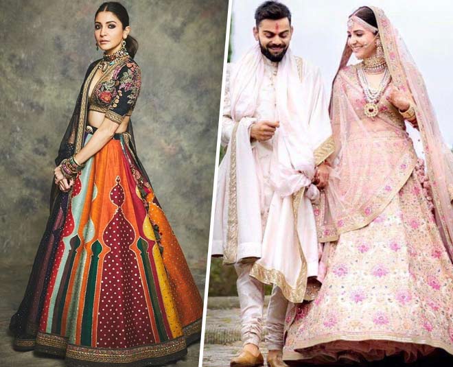 anushka sharma in sabyasachi collection
