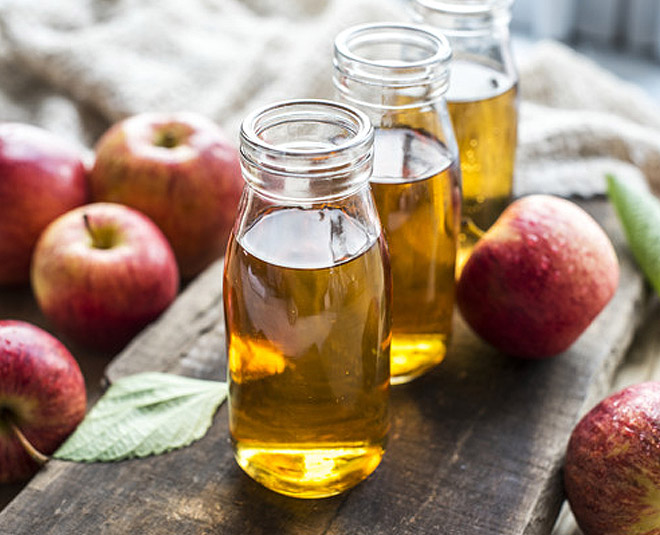 apple cider vinegar inide 