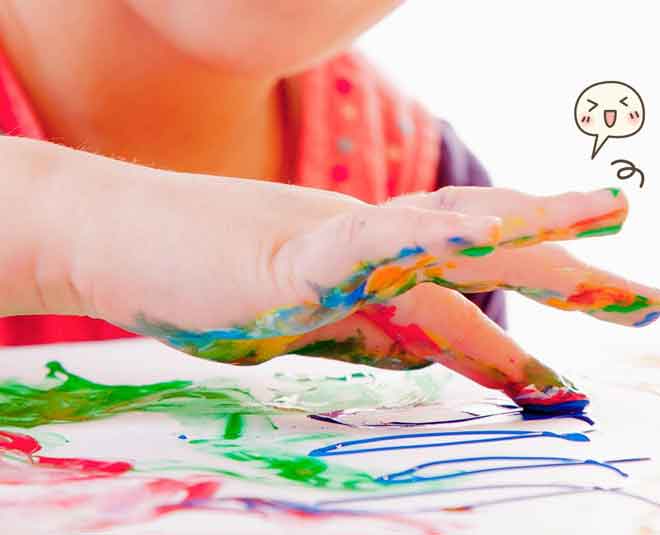 Benefits Of Finger Paintings For Kids, In Hindi benefits of finger paintings for your child