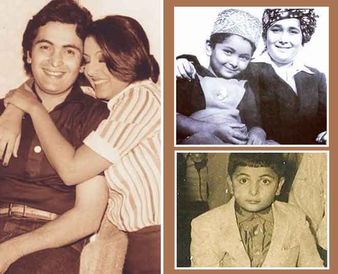 Rishi Kapoor Childhood Photos With Lata Mangeshkar, Pran, Raj Kapoor, Anil  Kapoor And Others