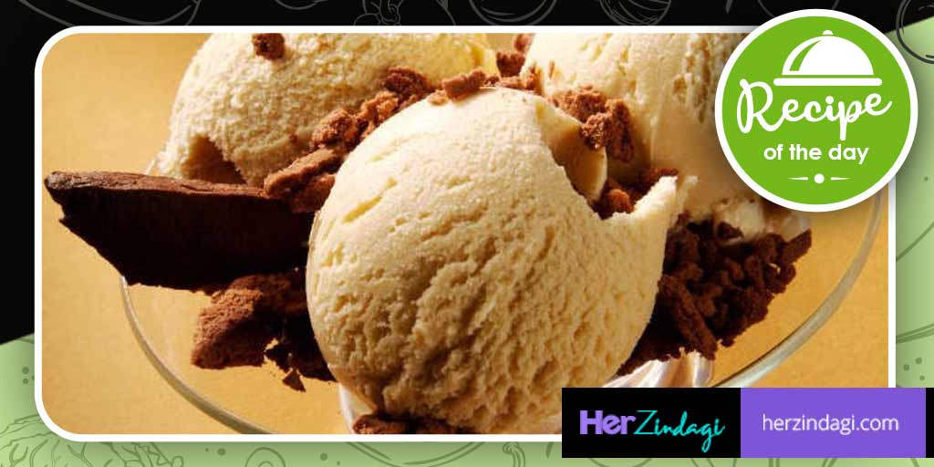 How To Make Delicious Butterscotch Ice Cream At Home HerZindagi