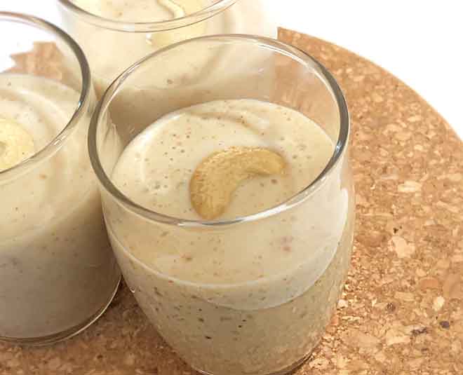 cashew fig milkshake
