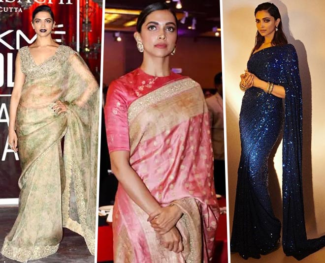 Deepika Padukone draped in a Raw Mango silk sari is 'traditional  perfection' | Fashion News - The Indian Express
