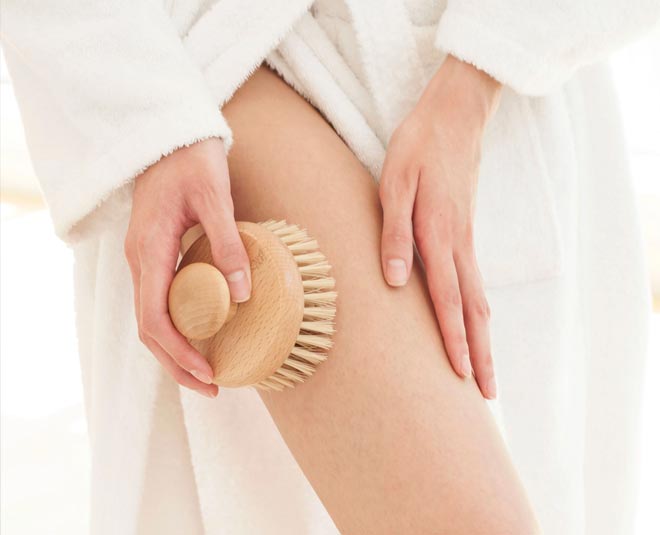 dry brush cellulite
