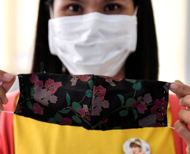 face mask clean and hygienic inside 