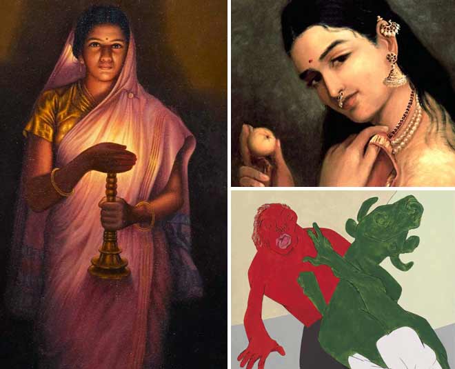 Sikhash Raja Ravi Varma Canvas Paintings Classic Art Indian Art Famous  Artist Academic Art Wall Painting for Living Room Bedroom Office  Unframed Multicolor Fabric Size  35X29 inches a64  Amazonin Home