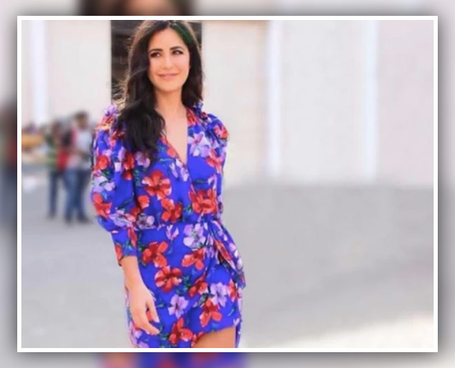 katrina kaif blue dress