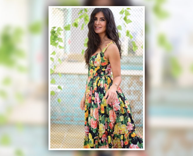katrina kaif floral dress