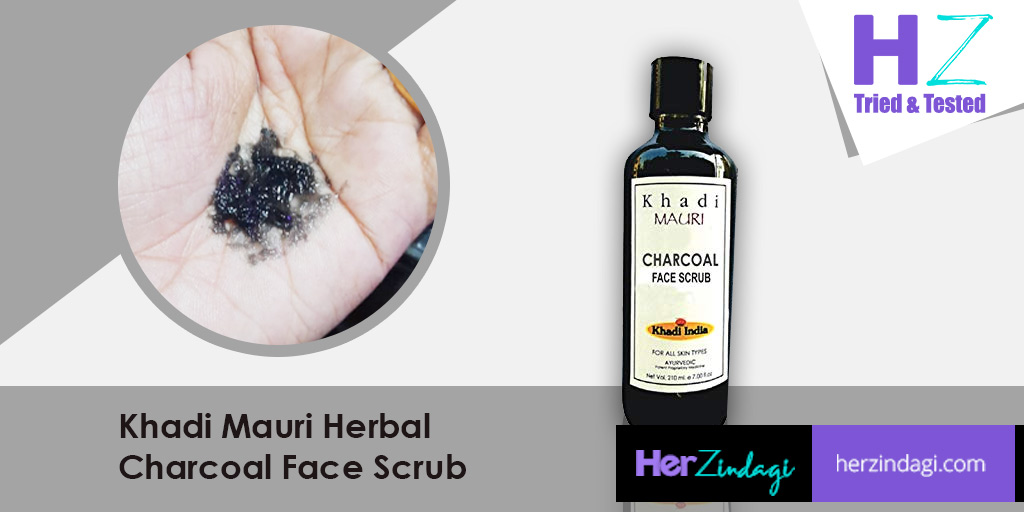 Khadi Charcoal Face Mask For Glowing Skin HZ Tried & Tested Product
