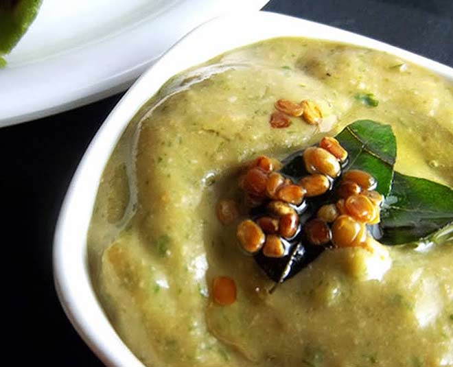 mango and alsi chutney