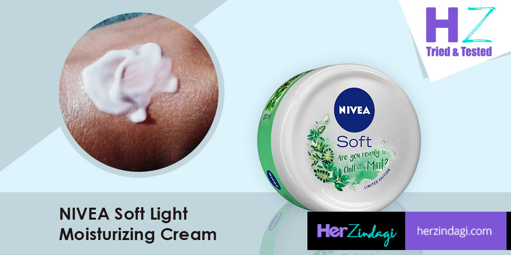 nivea moisturizer mint