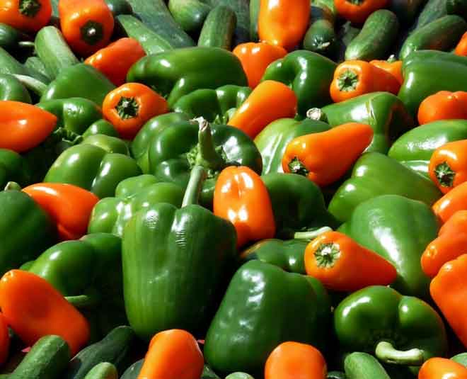 organic vegetable pepper Inside