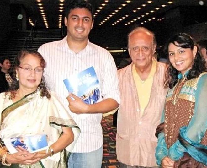 padma khanna bollywood actress with family