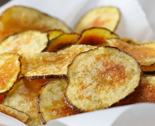 potato chips microwave