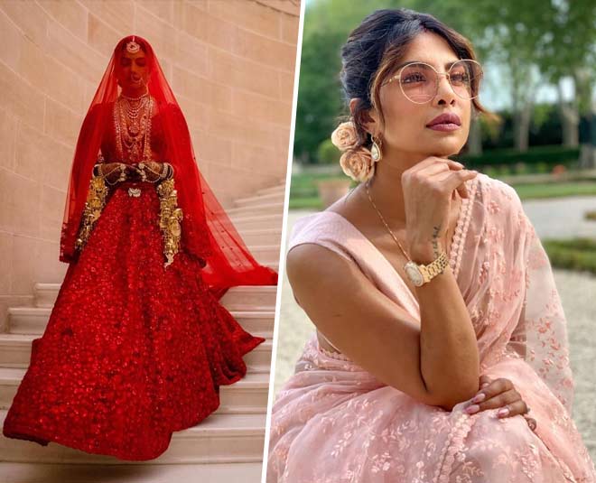 priyanka chopra in sabyasachi collection