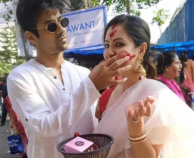 puja banerjee sindoor khela