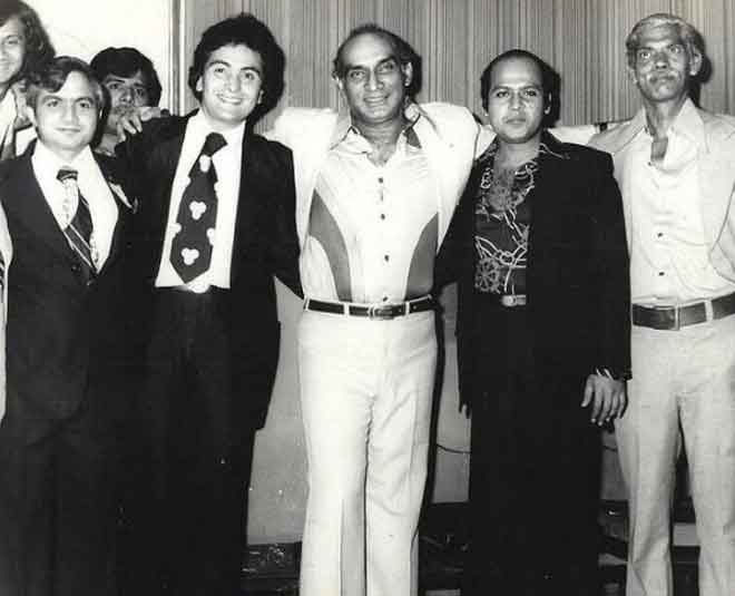 दूसरा आदमी के प्रीमियर पर ऋषि कपूर- rishi kapoor during film release