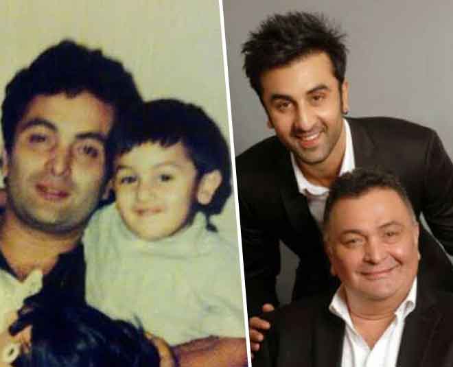 रणबीर और ऋषि कपूर- rishi kapoor with son ranbir kapoor