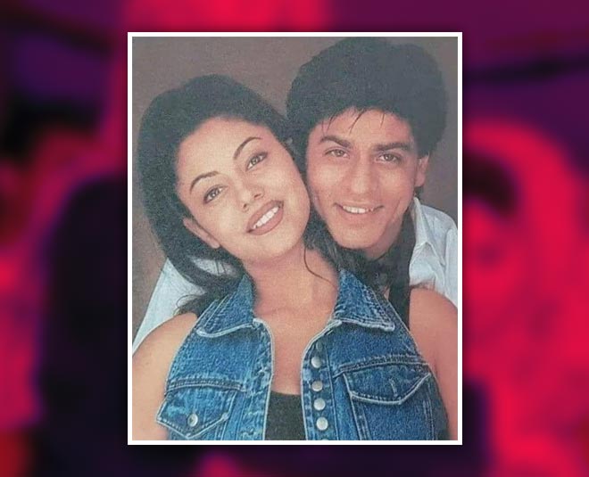 shahurkh and gauri old photo
