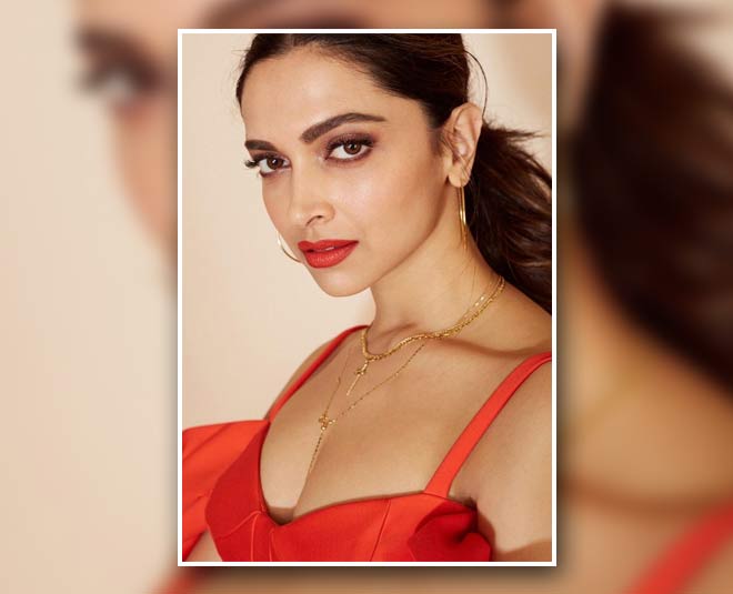 Deepika In  Orange 