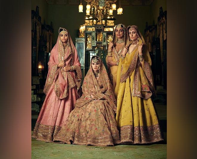 Sabyasachi Wedding Lehenga Blouse Collection new