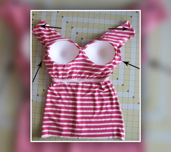 Bra Cup Dress