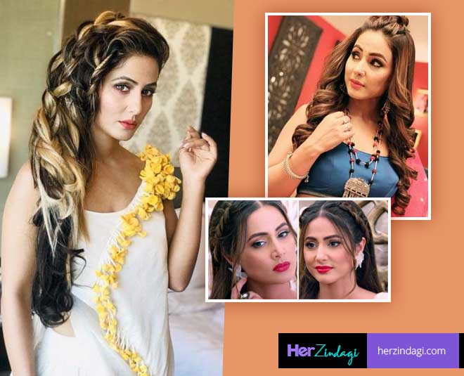 Hair Tutorial: Try Hina Khan's Chic Hairstyles On Your Highlighted Mane To  Exude Glamour | HerZindagi