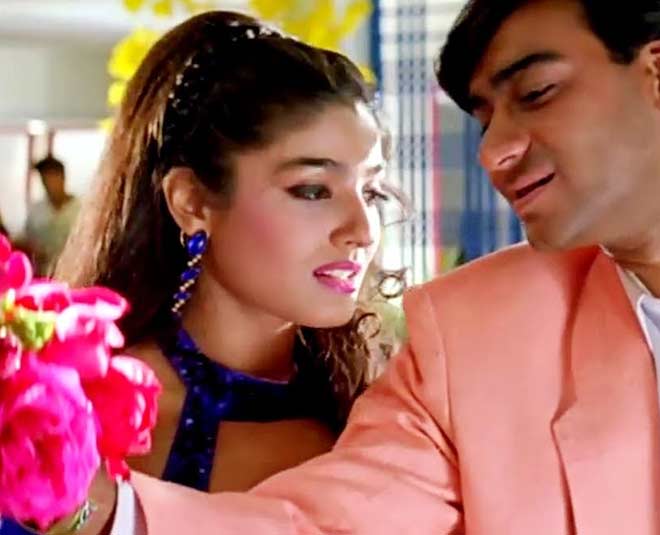 Ajay Devgn And Raveena Tandon's Love Story And The Reason Behind Their Ugly Breakup -Ajay Devgn And Raveena Tandon's Love Story And The Reason Behind Their Ugly Breakup