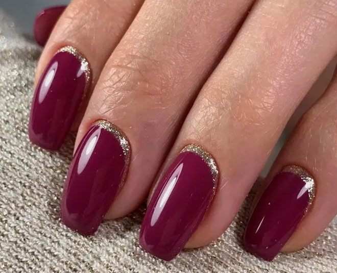 amazing French nail art inside 